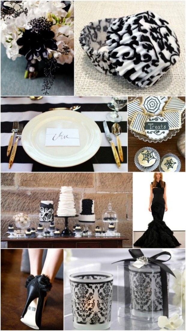 Black wedding ideas 2015-2016