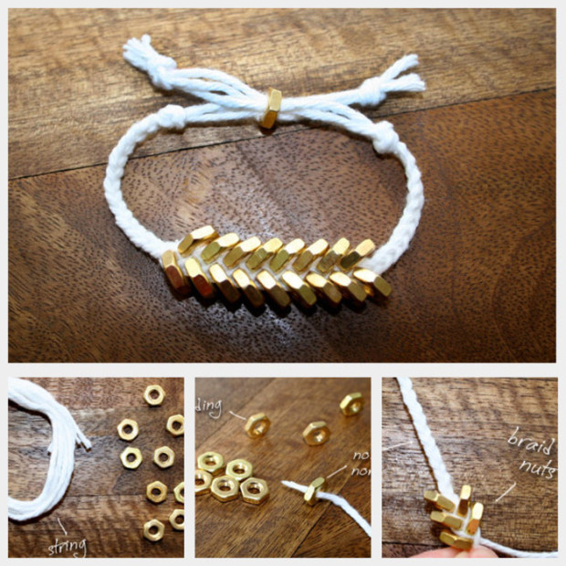 DIY Bracelets - braided-hex-nut-bracelet-feature