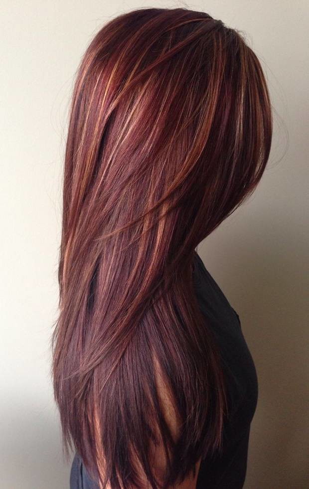 dark-red-rich-hair-color-with-caramel-