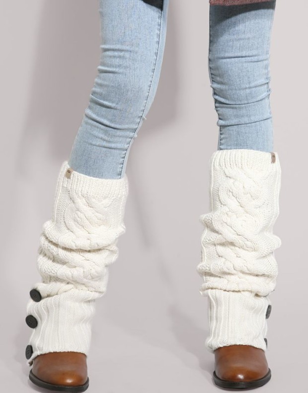 DIY Leg Warmers With Boots & With Jeans