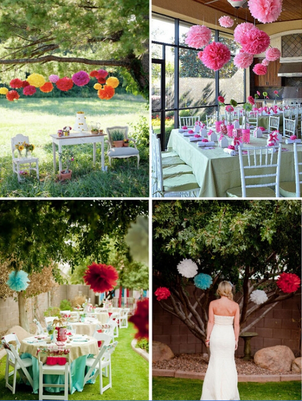 diy outdoor wedding decorations 1