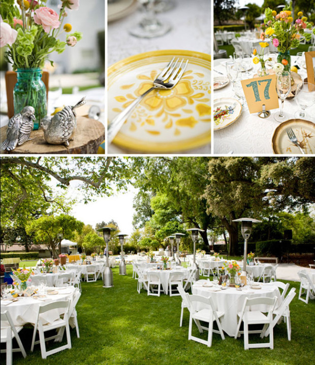 diy outdoor wedding decorations