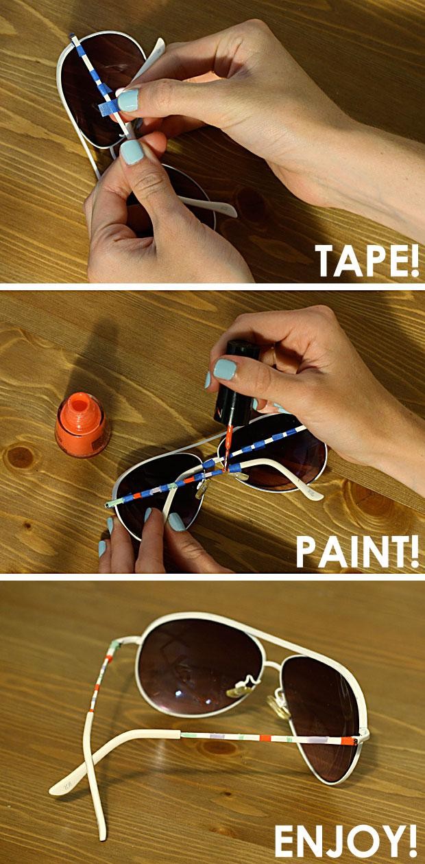 diy-painted-sunglasses