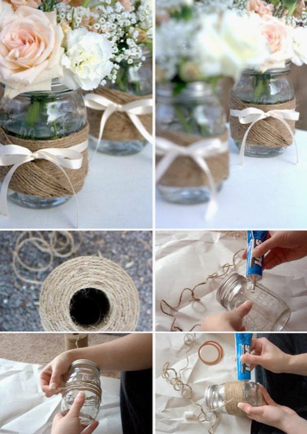 diy wedding decorations mason jars