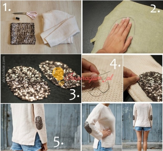 Do-it-yourself-Sequin-Elbow-Patches-