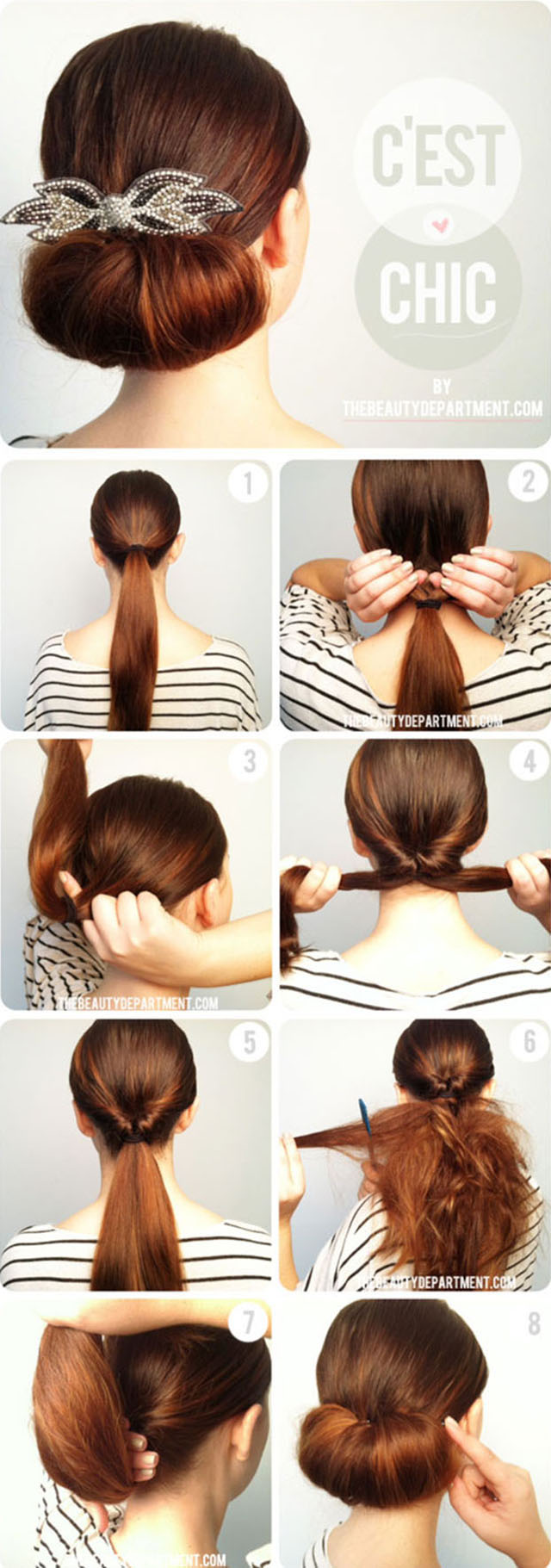 Easy and Fast DIY Hairstyle Tutorials 3