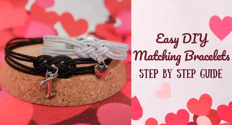 Easy DIY Matching Bracelets - Step by Step Guide