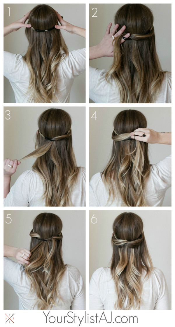 easy hairstyle tutorials