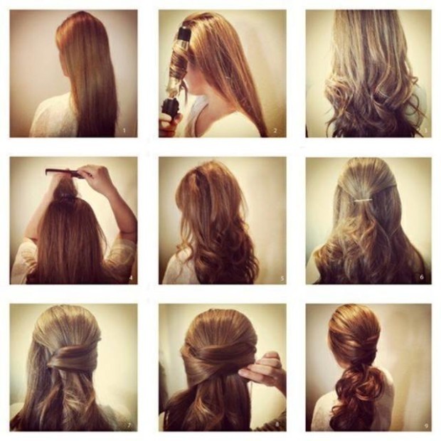 easy hairstyle tutorials for spring 2