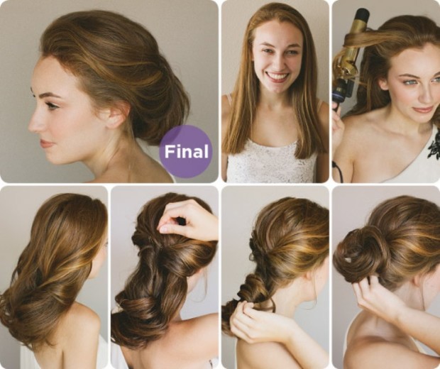 easy hairstyle tutorials modern-twist