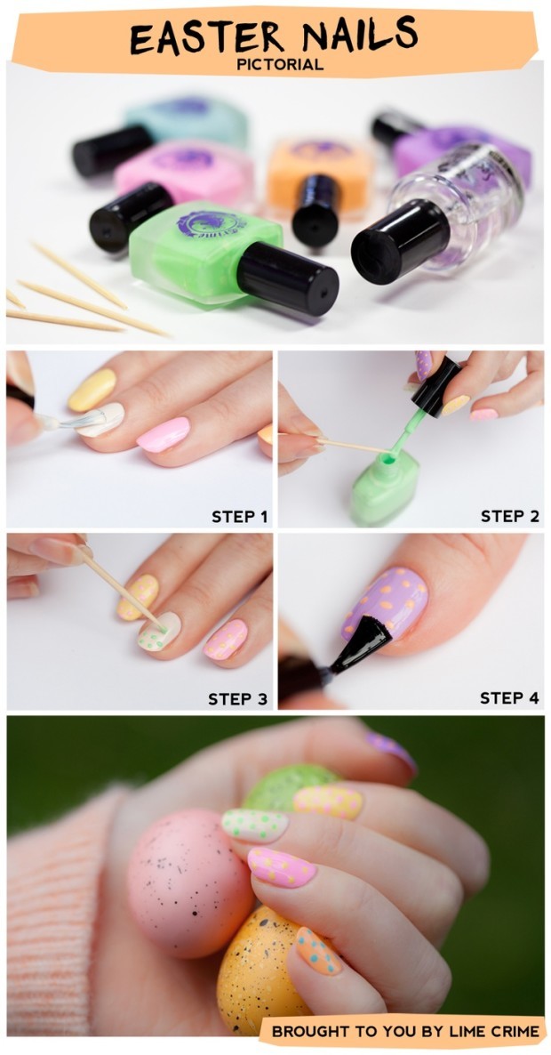 Elegant-Easter-Nail-Art-Tutorials-For-Beginners-