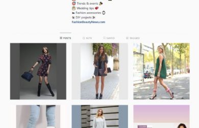 Follow Fashion Beauty News at Instagram!