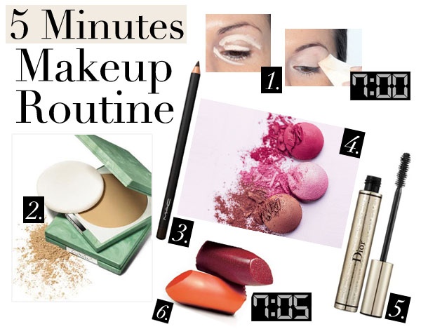 fashionbeautynews 5 min make up