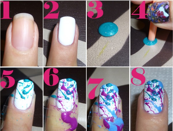 general-nail-design-tutorials-attractive-splatter-nail-art-tutorial-with-blue-and-purple-polish-colors-nail-art-tutorial