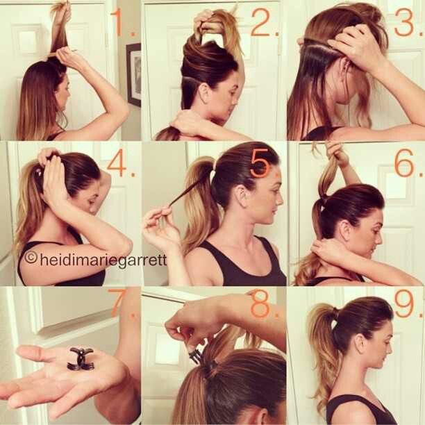 how to make a ponytail-fashionbeautynews
