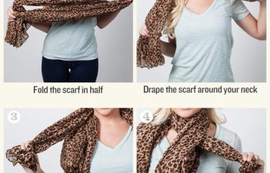 how to tie a scarf 2