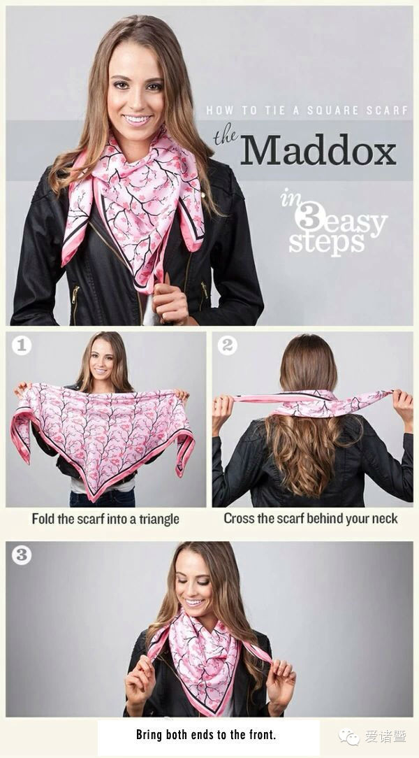 how to tie a scarf -fashionbeautynews 1