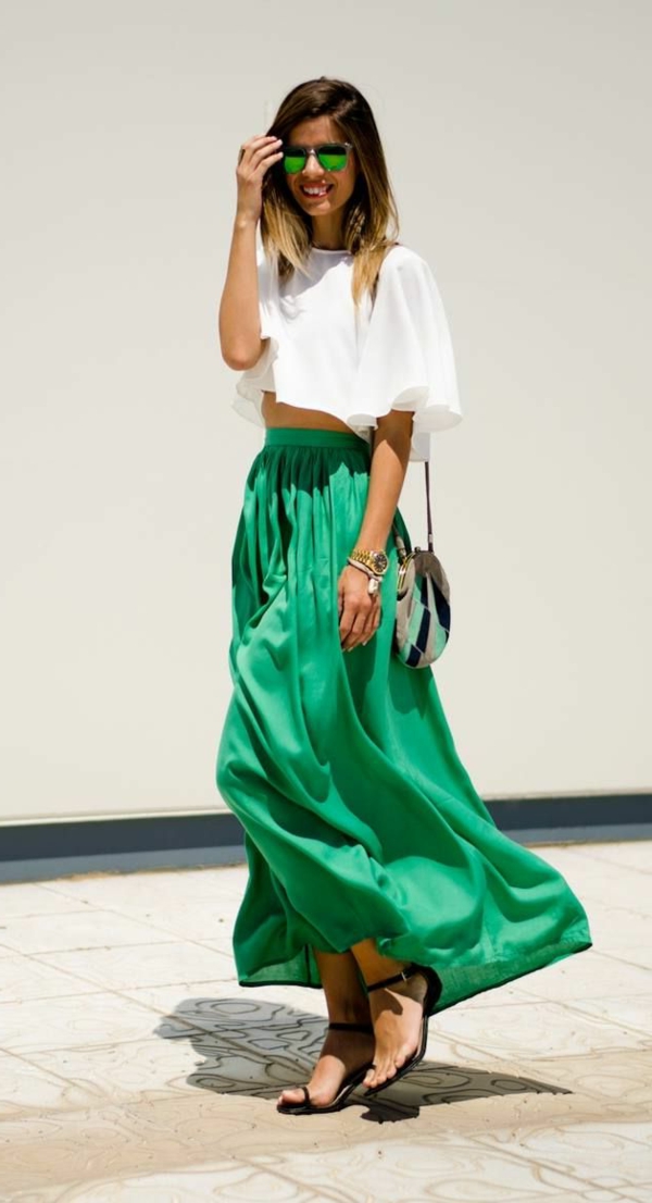 how to wear a maxi skirt 4