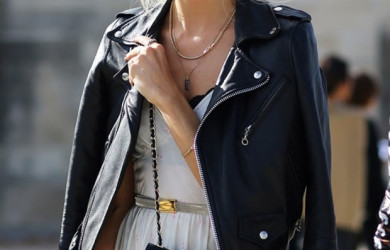 leather jackets street style sppring 2015 2