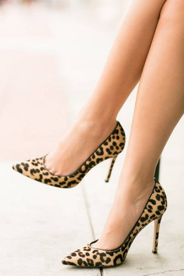 Leopard-Pumps-womens Shoes