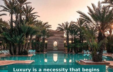 Luxury is a necessity that begins where necessity ends. - Coco Chanel