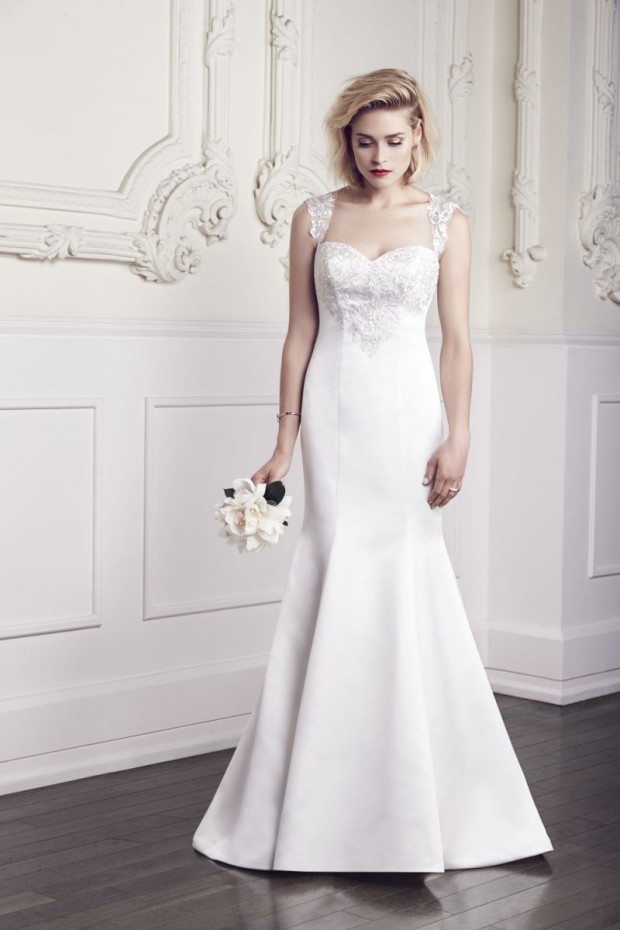 Mikaella Bridal Wedding Wear Spring Outfits 2015 1