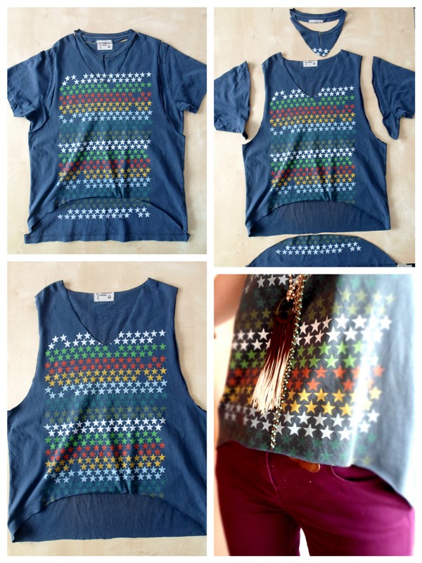 refashion t shirt