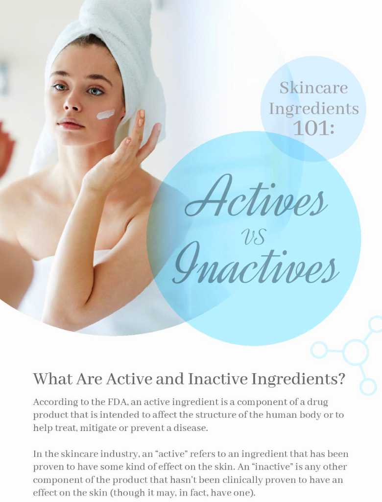 Skincare Ingredients 101: Actives vs. Inactives