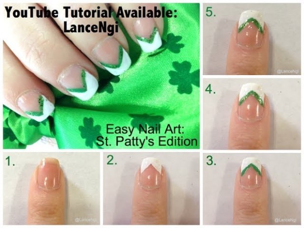 st patrick's day nail designs 2