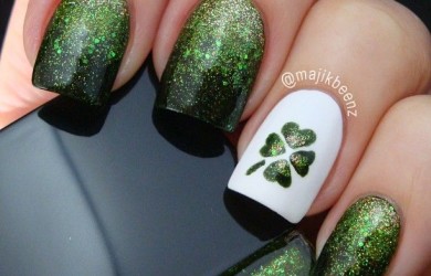 st patrick's day nail designs 3