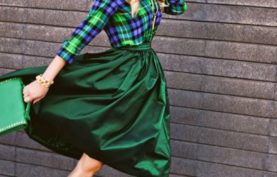 St. Patrick Day outfit ideas in green 1