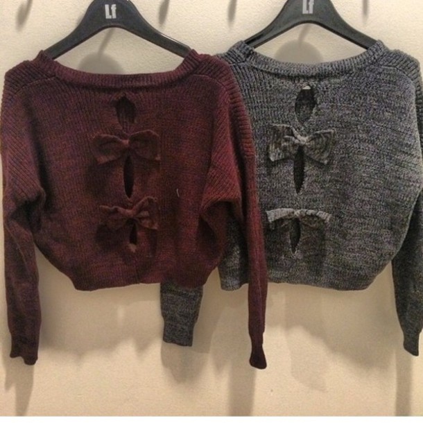 -sweater-bows-cropped+sweater-cropped-bowback-knitwear-knit+sweater-lfstore