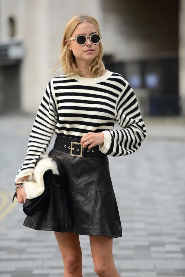 sweaters with horizontal stripe