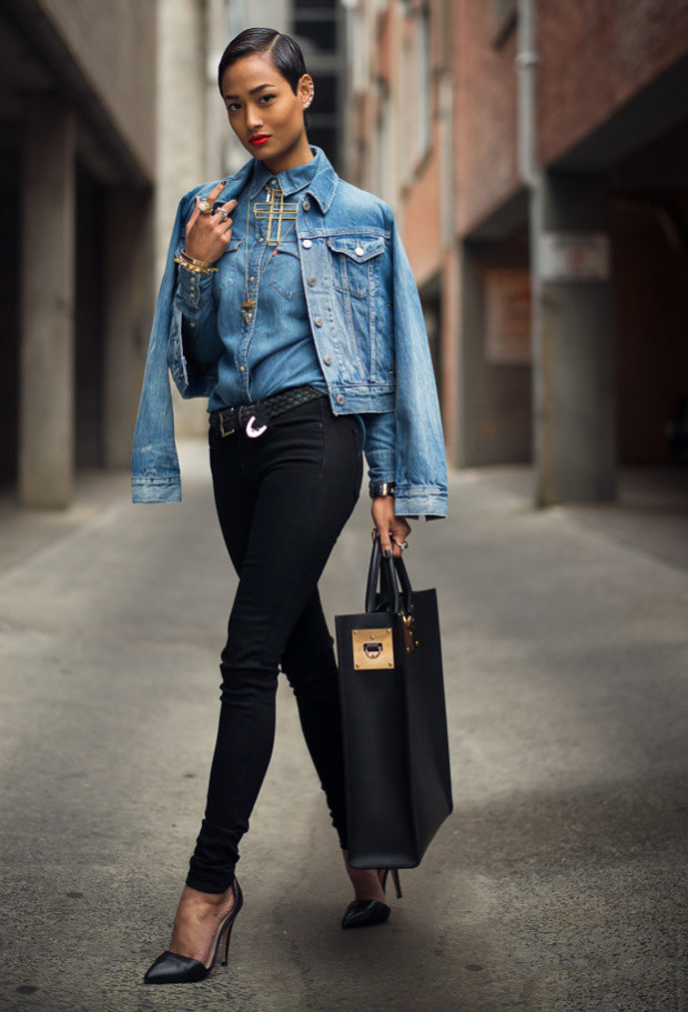 What to Wear with a Denim Jacket 3