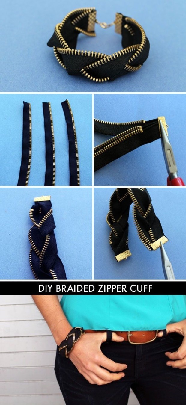 Zipper-Bracelet-Cuff