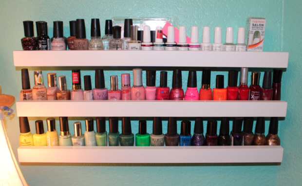 DIY Nail Polish Organizers